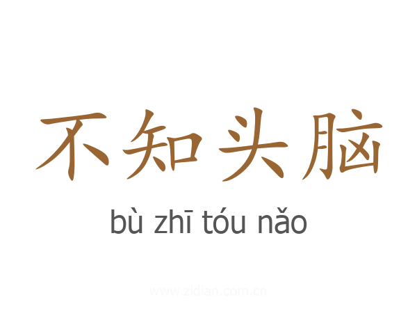 不知头脑