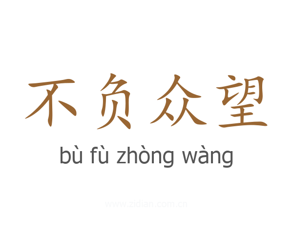 不负众望