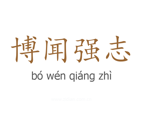 博闻强志