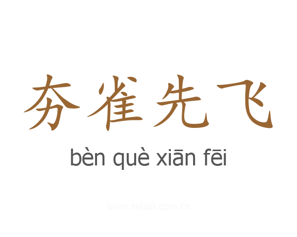 夯雀先飞