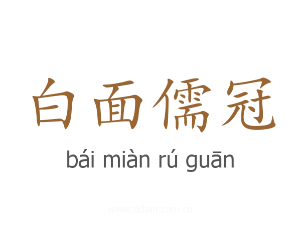 白面儒冠
