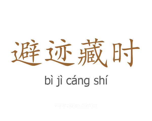 避迹藏时