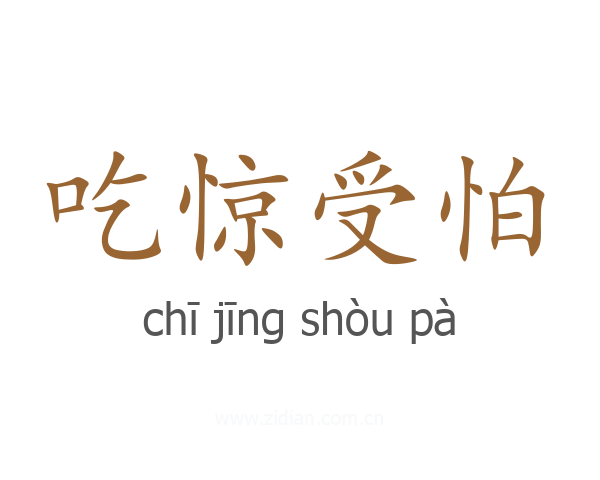 吃惊受怕
