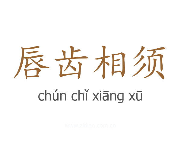 唇齿相须