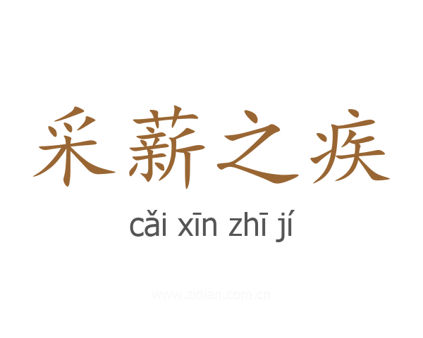 采薪之疾