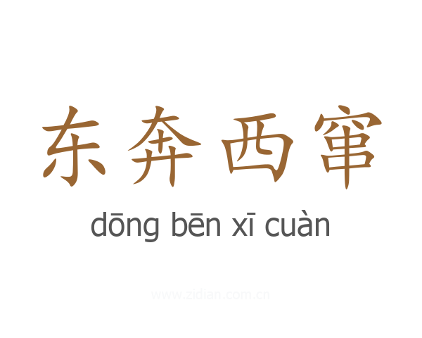 东奔西窜