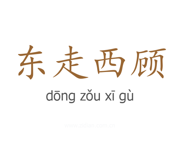 东走西顾