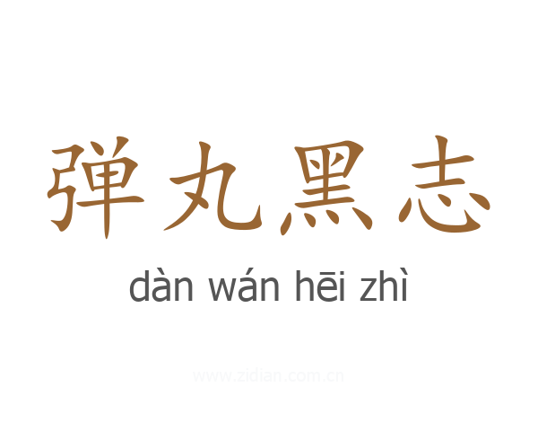 弹丸黑志