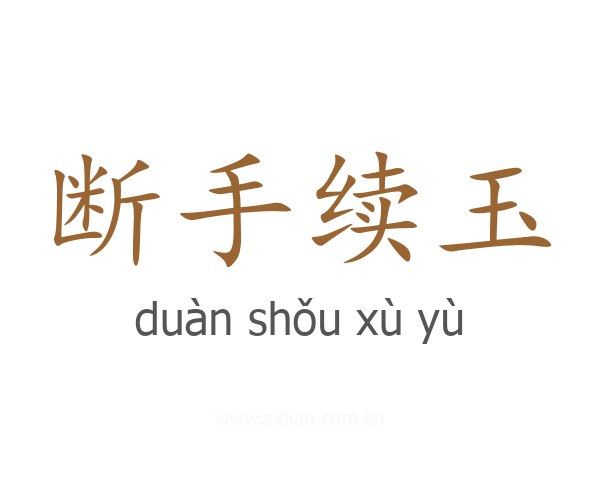 断手续玉