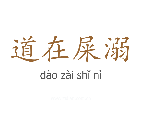 道在屎溺
