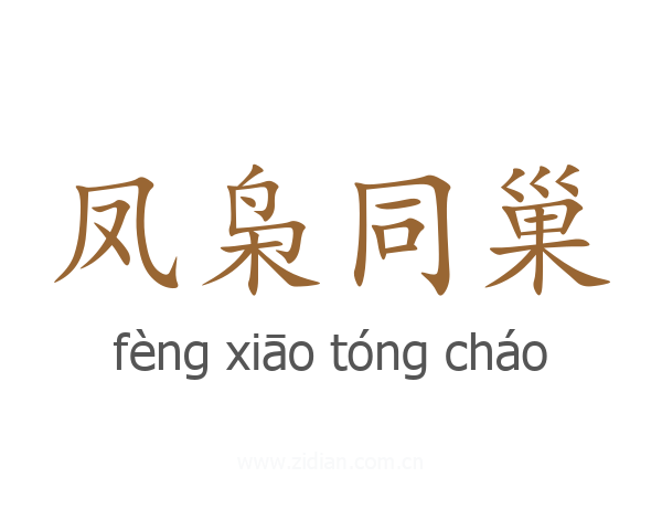凤枭同巢
