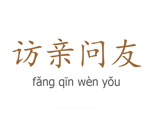 访亲问友
