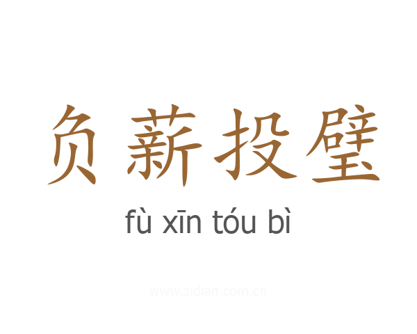 负薪投璧