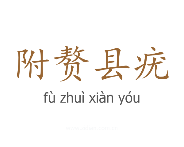 附赘县疣