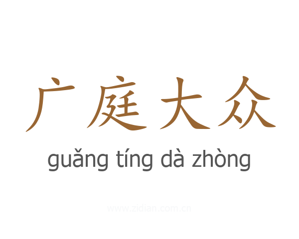 广庭大众
