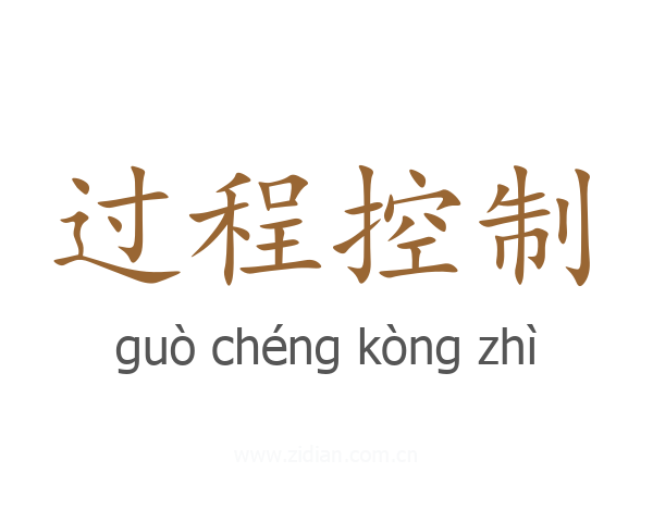 过程控制