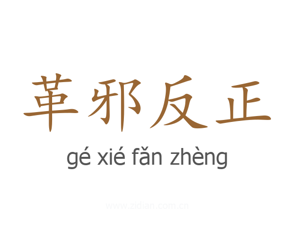 革邪反正