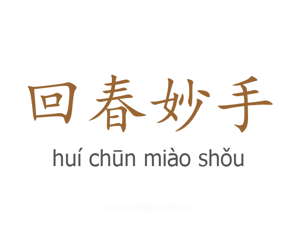 回春妙手