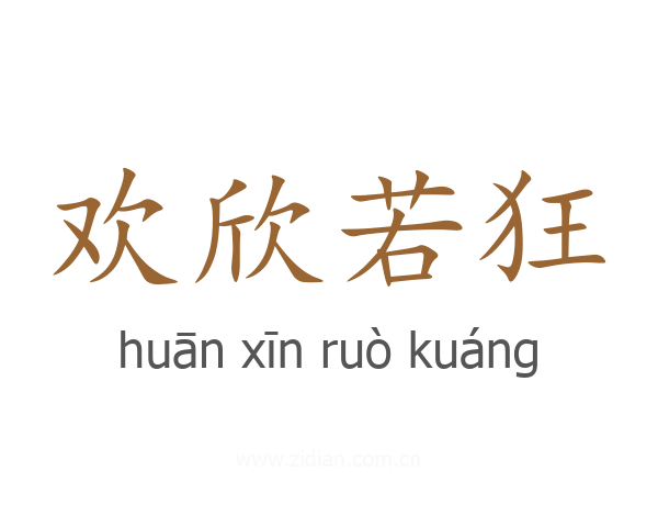 欢欣若狂