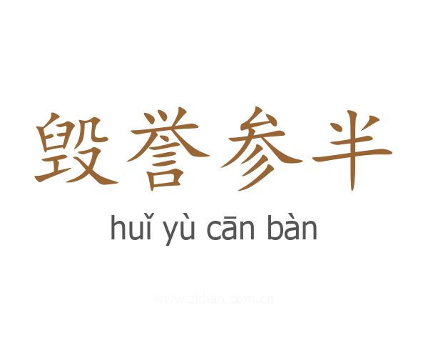 毁誉参半