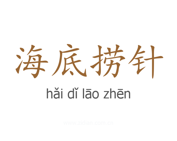 海底捞针