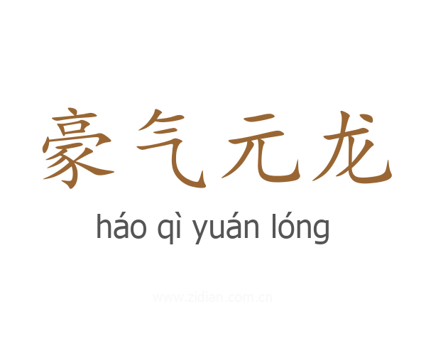 豪气元龙