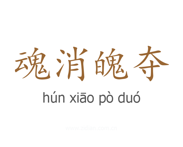 魂消魄夺
