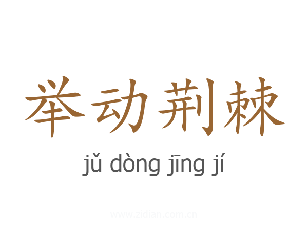 举动荆棘
