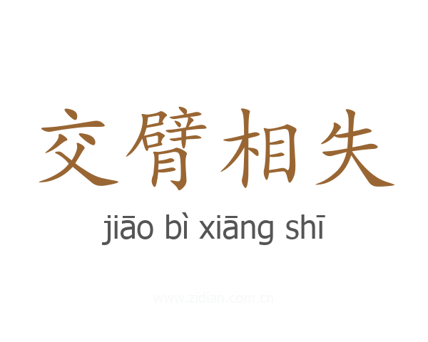 交臂相失