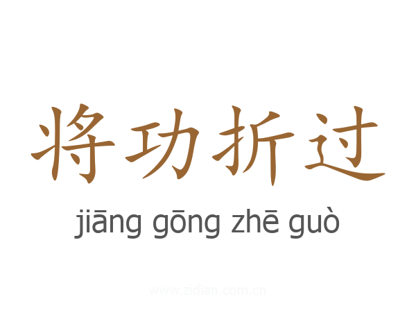 将功折过