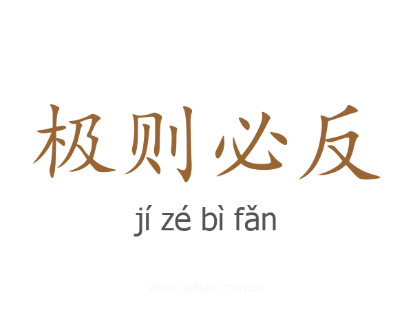极则必反
