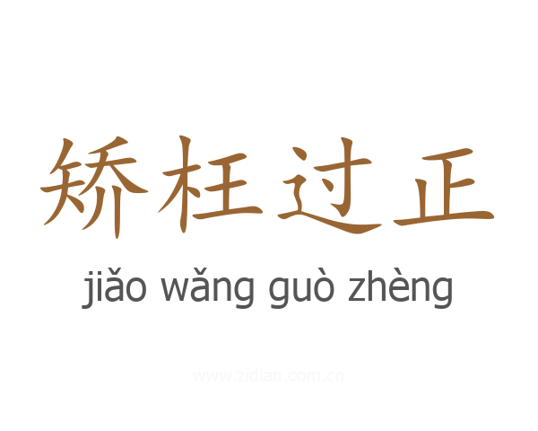 矫枉过正