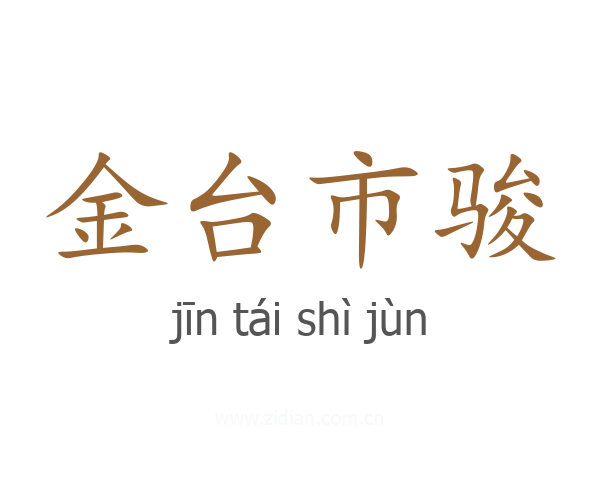 金台市骏