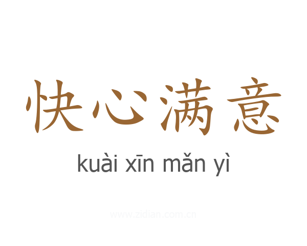 快心满意