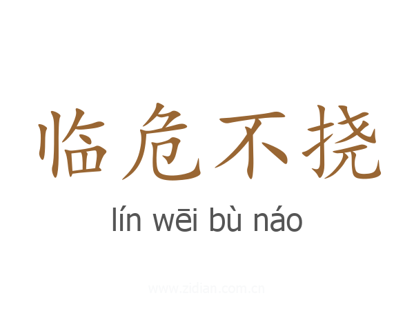 临危不挠