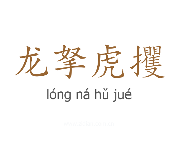 龙拏虎攫