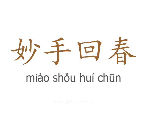 妙手回春