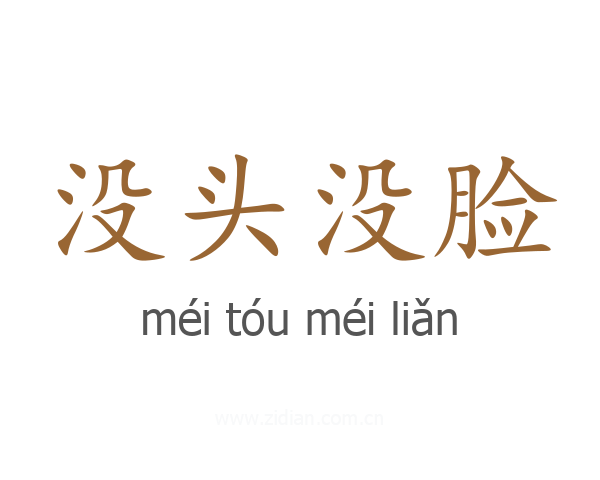 没头没脸