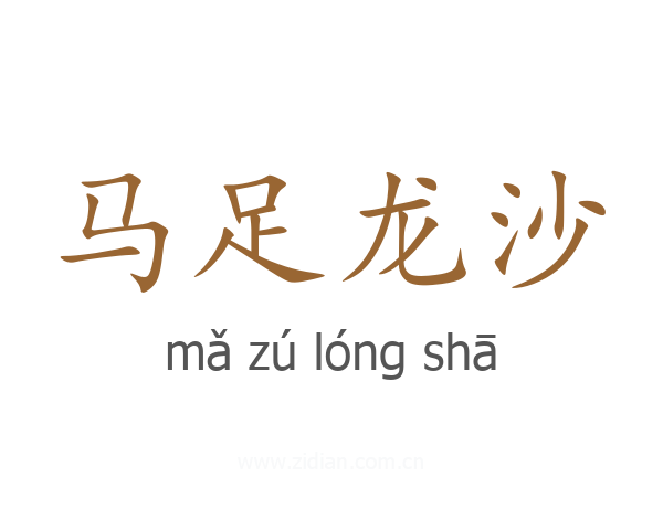 马足龙沙