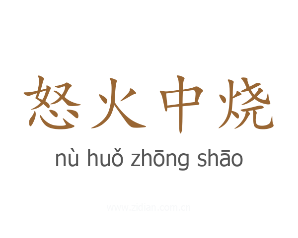 怒火中烧