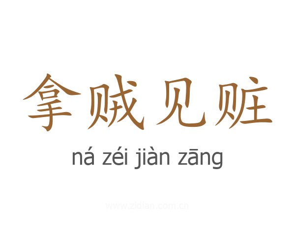 拿贼见赃