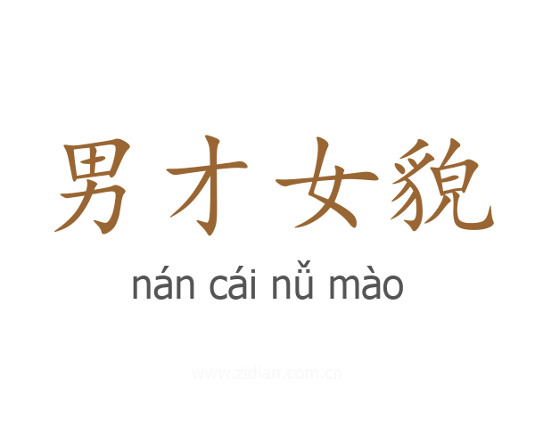 男才女貌