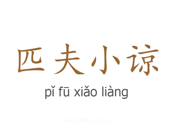 匹夫小谅