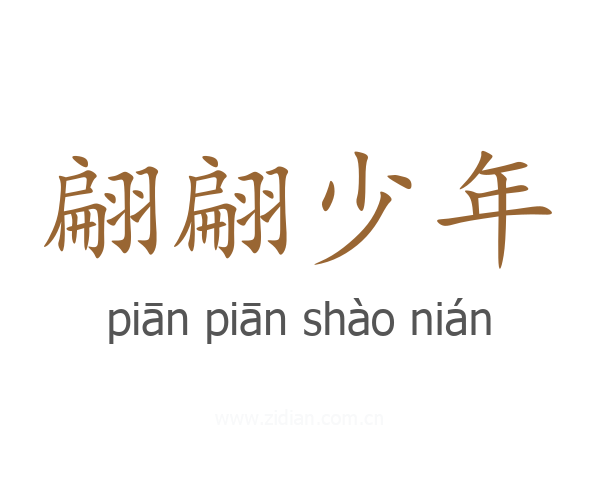 翩翩少年