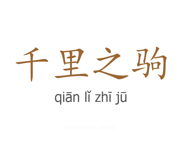 千里之驹