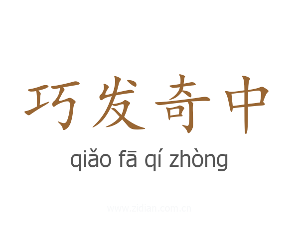 巧发奇中
