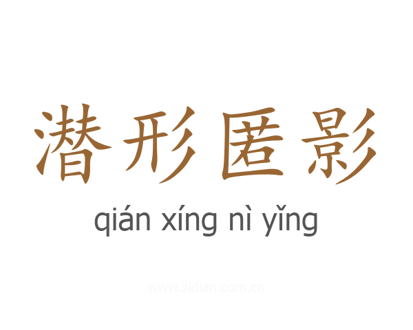 潜形匿影