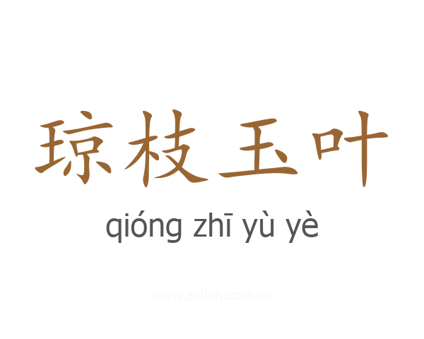 琼枝玉叶