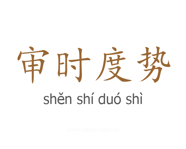 审时度势