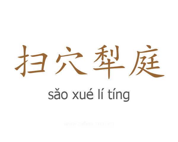扫穴犁庭